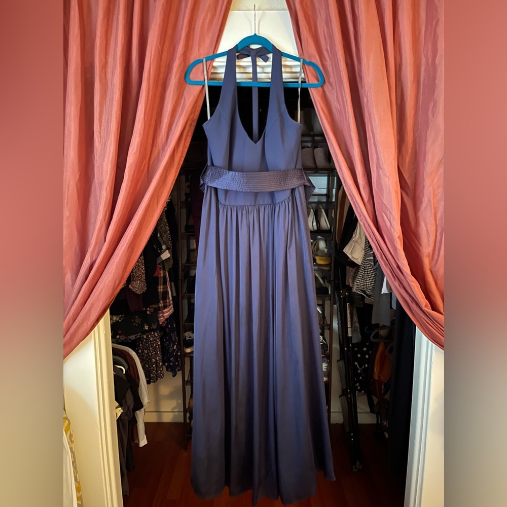Vera Wang navy gown